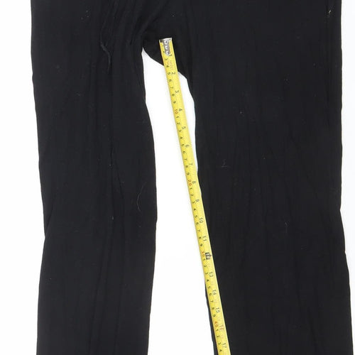 DKNY Womens Black Medium Jogger Activewear Trousers