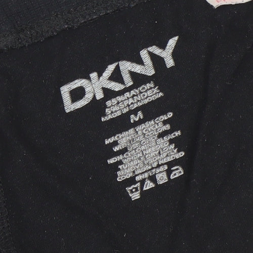 DKNY Womens Black Medium Jogger Activewear Trousers