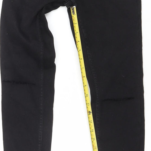 Denim & Co. Women's Black Maternity Jegging Jeans Size 8 High Rise