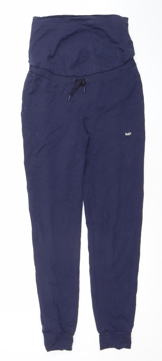 MP Women's Blue XS Jogger Trousers Cotton Blend
