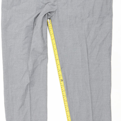 ASOS Design Men's Grey Slim Fit Smart Trousers W38 L32