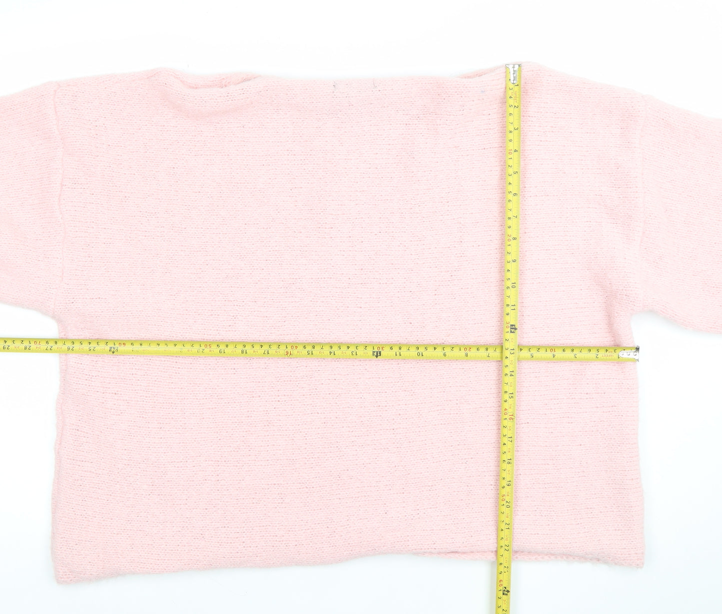 Wallis Women's Pink Size 10 Pullover Jumper Knit Polyester