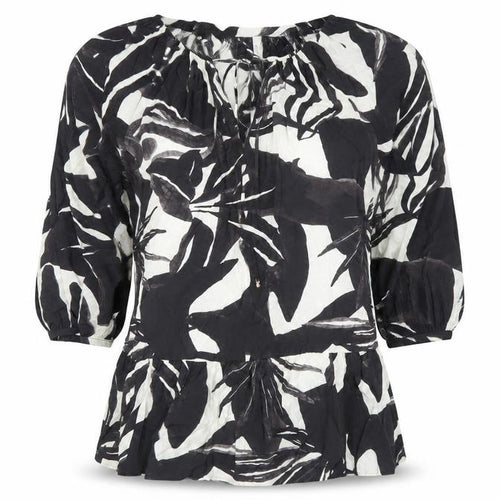 H&M Women’s Black Floral Viscose Short Dress Size XL Lightweight Summer Style