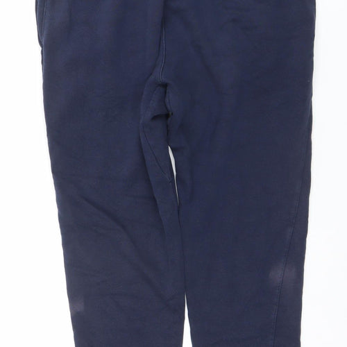 Nike Men's Blue Jogger Sweatpants M Tapered Fit French Terry