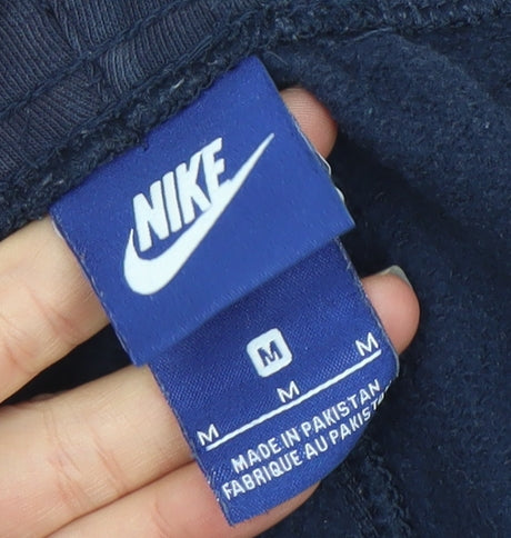 Nike Men's Blue Jogger Sweatpants M Tapered Fit French Terry