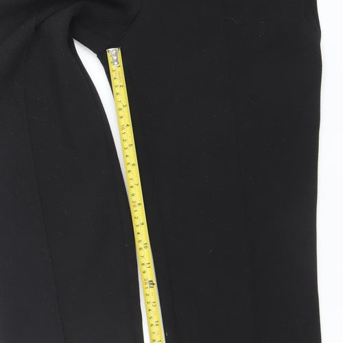Dunnes Women’s Black XS Straight Leg Elastic Waist Trousers
