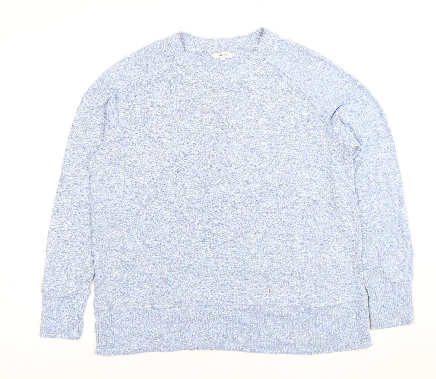 Next Women Blue Crew Neck Pullover Jumper Size 16 Regular Fit