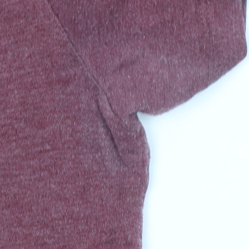 Jack Wills Men Red Marl Crew Neck Short Sleeve T-Shirt Size M Classic