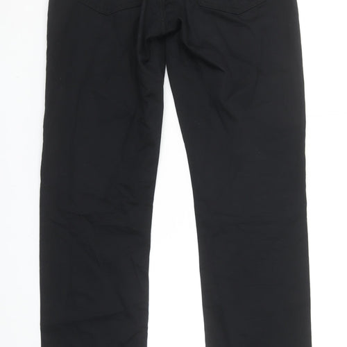 Big Star Men’s Black Slim Fit Cotton Stretch Chinos Size 31x32