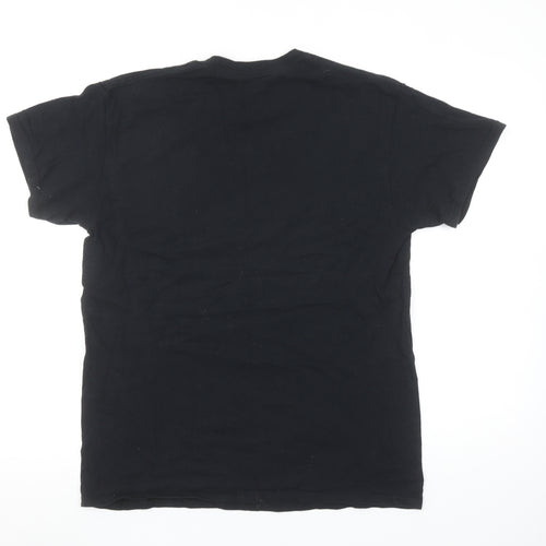 Polo G Men's Black Hall of Fame Graphic Cotton T-Shirt Medium