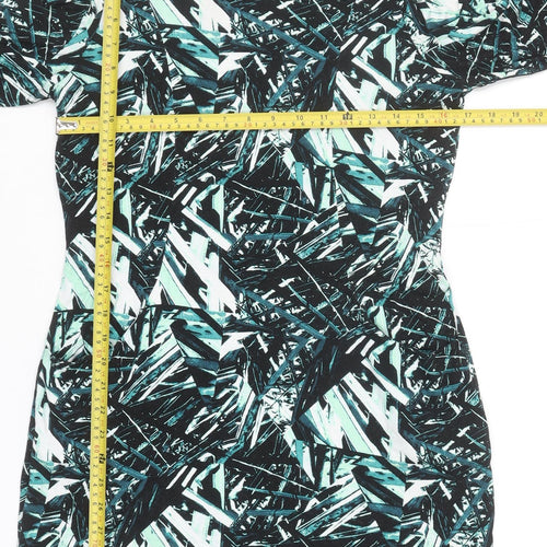 Marks and Spencer Women's Multicoloured Size 10 Shift Dress