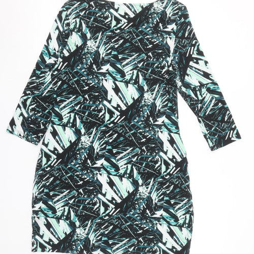 Marks and Spencer Women's Multicoloured Size 10 Shift Dress