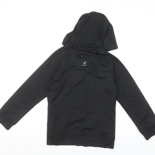 Energetics Girls Black Full Zip Softshell Sports Hoodie 10 Years