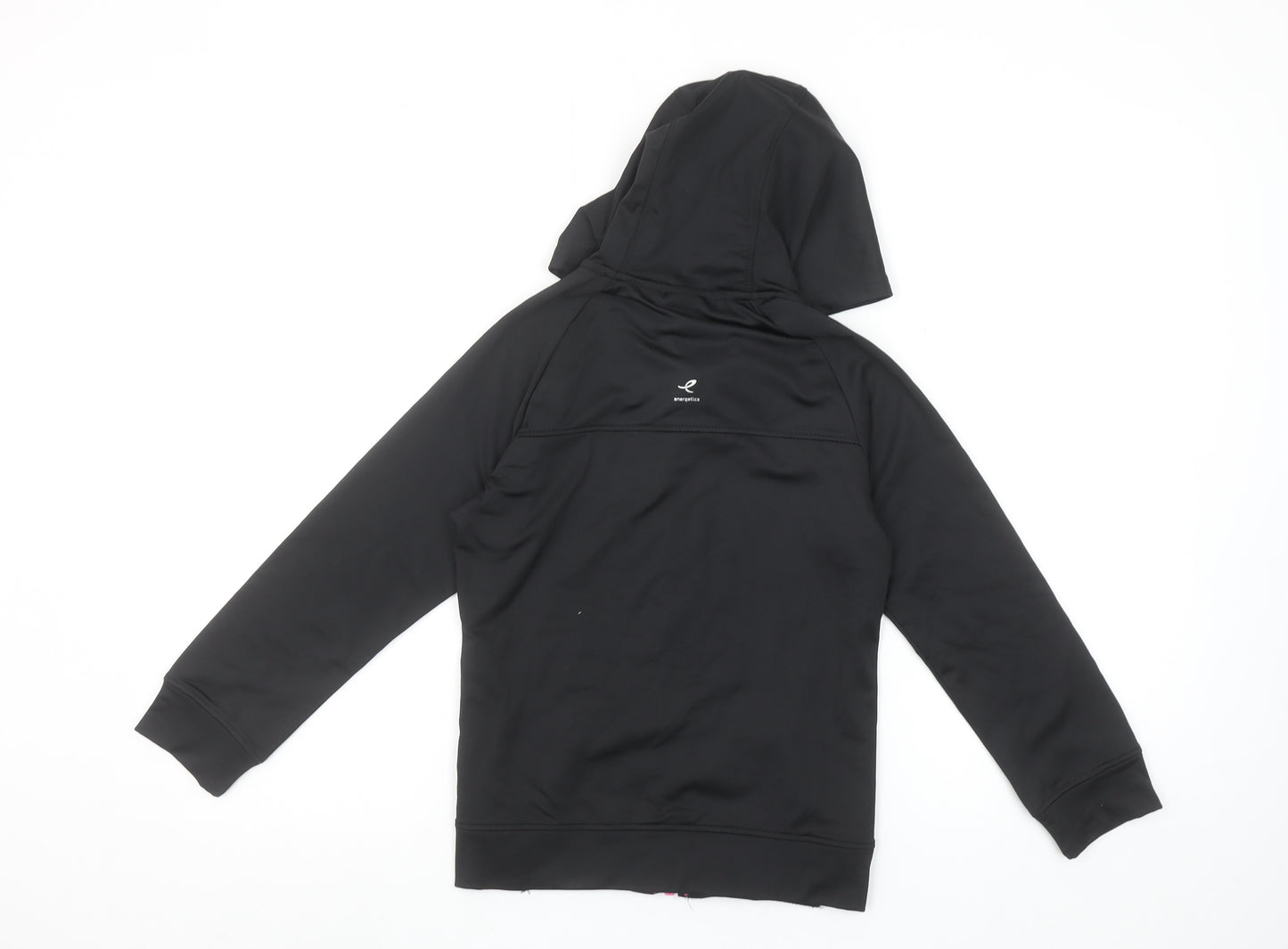 Energetics Girls Black Full Zip Softshell Sports Hoodie 10 Years