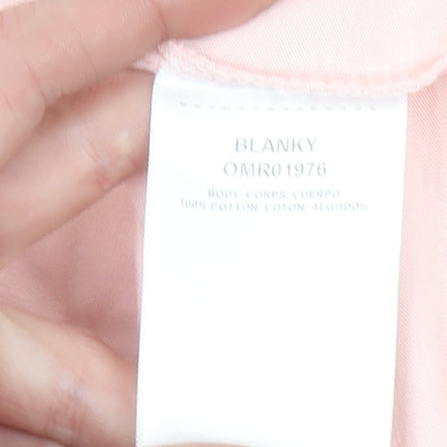 Ellesse Womens Pink Cotton Short Sleeve Logo T-Shirt L