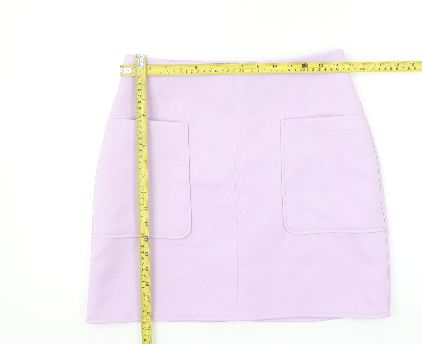 Dunnes Women’s Lilac Short Stretch Pencil Skirt Size 10