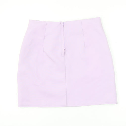 Dunnes Women’s Lilac Short Stretch Pencil Skirt Size 10