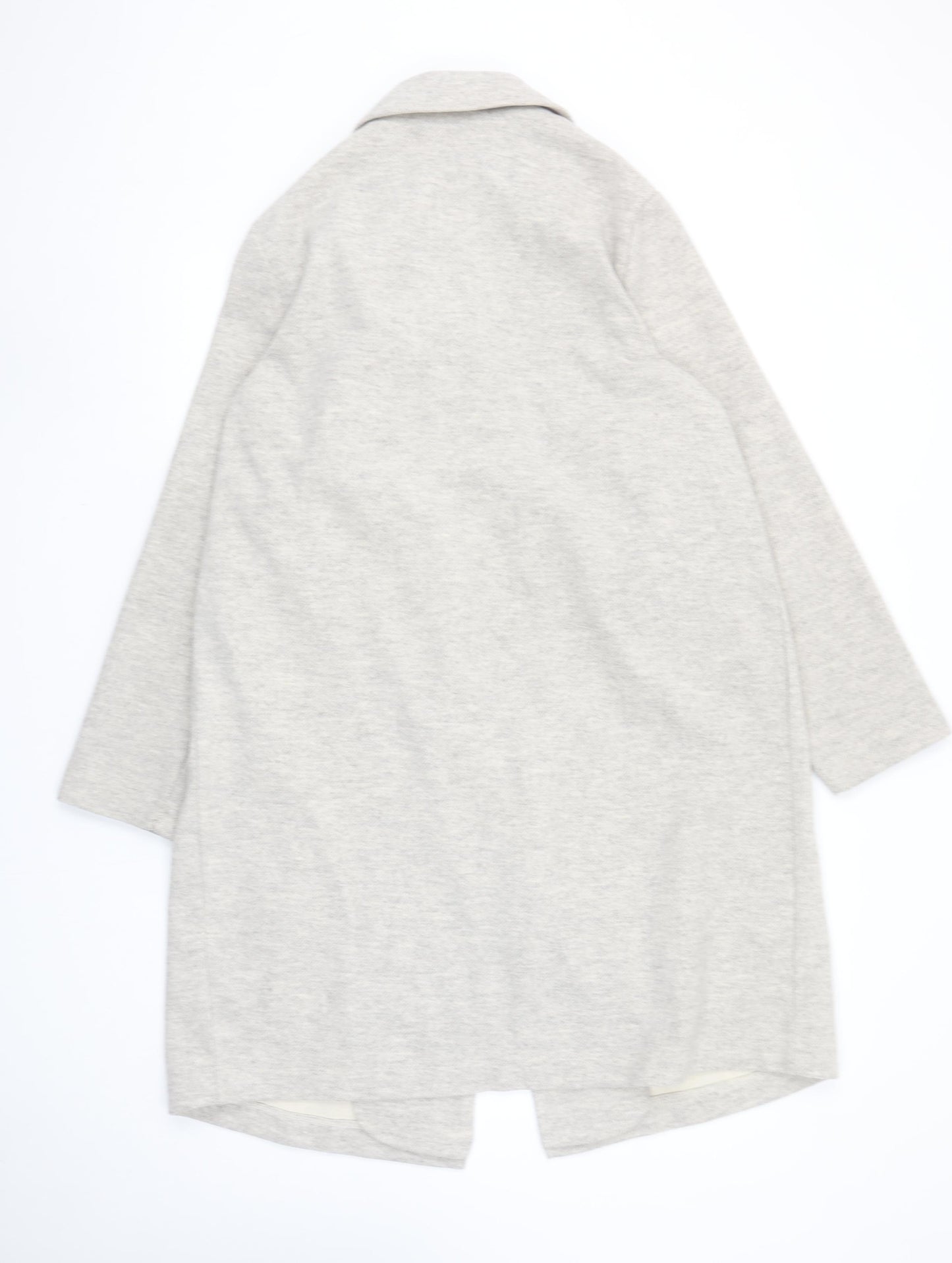 F&F Women’s Beige Mid-Length Overcoat Size M Polyester Blend
