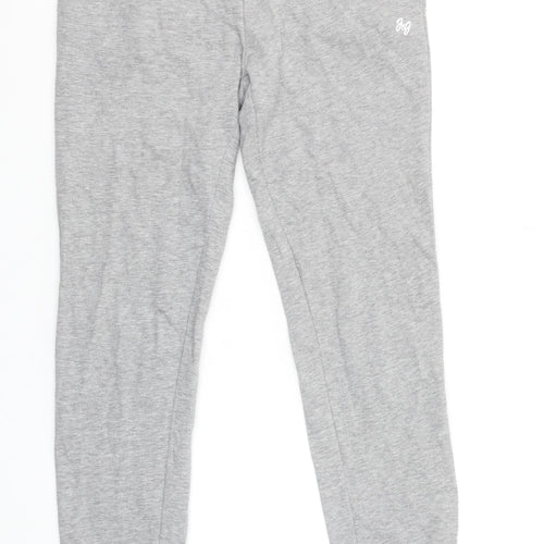 Jack & Jones Mens Grey Jogger Trousers M Regular Fit Casual