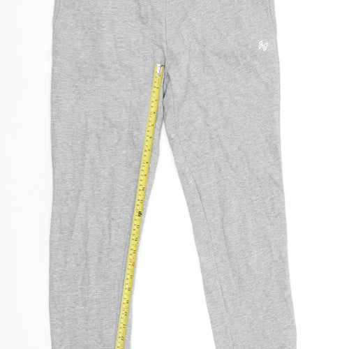 Jack & Jones Mens Grey Jogger Trousers M Regular Fit Casual