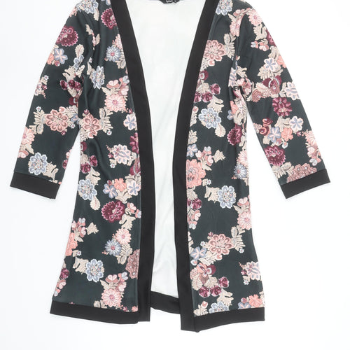 Splash Women’s Multicoloured Floral Kimono Blouse Size 12
