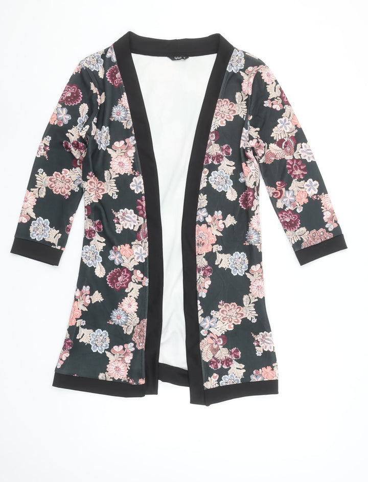 Splash Women’s Multicoloured Floral Kimono Blouse Size 12