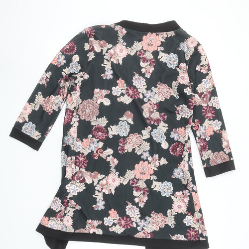 Splash Women’s Multicoloured Floral Kimono Blouse Size 12