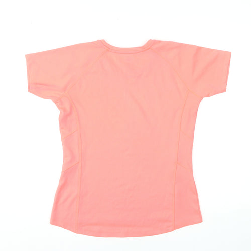 Crane Women Pink Short Sleeve Sports T-Shirt Size M 12-14