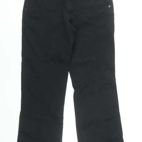 Mexx Women's Black Straight Leg Jeans Size 10 Regular Fit
