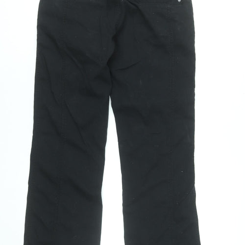 Mexx Women's Black Straight Leg Jeans Size 10 Regular Fit