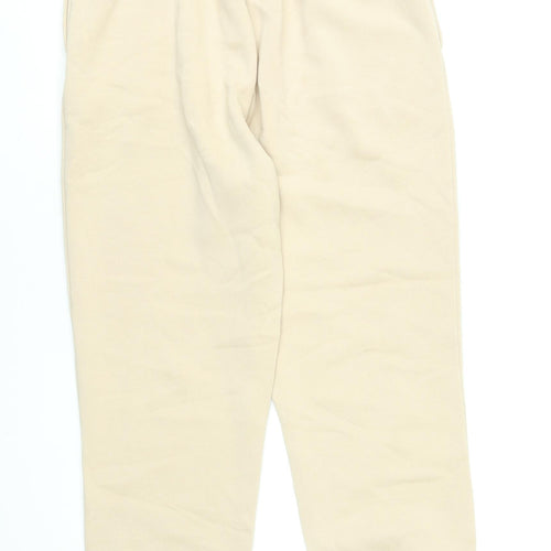Dunnes Stores Women’s Beige Jogger Trousers Medium Fleece Comfort Fit