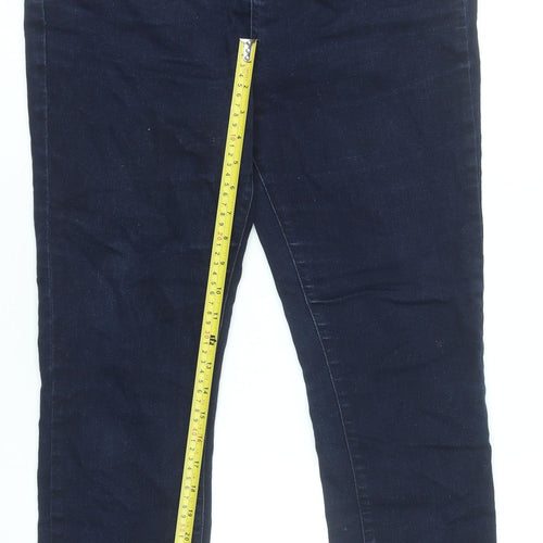 Gallery Women's Blue Skinny Jeans Size 16 Stretch Denim