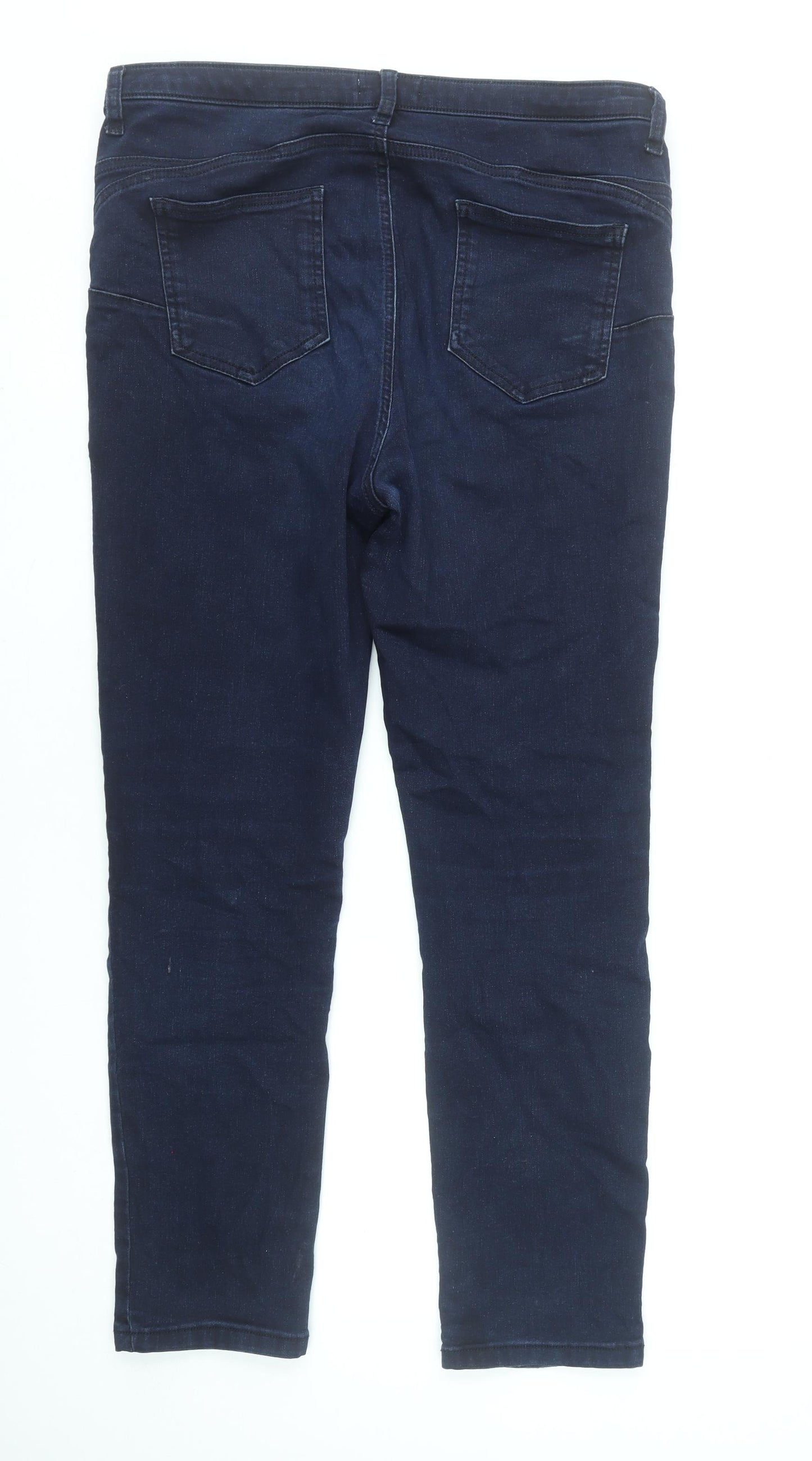 Gallery Women's Blue Skinny Jeans Size 16 Stretch Denim