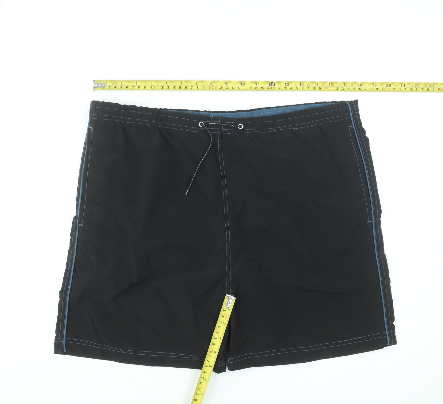 St. Bernard for Dunnes Stores Men's Black Medium Board Shorts Swimwear