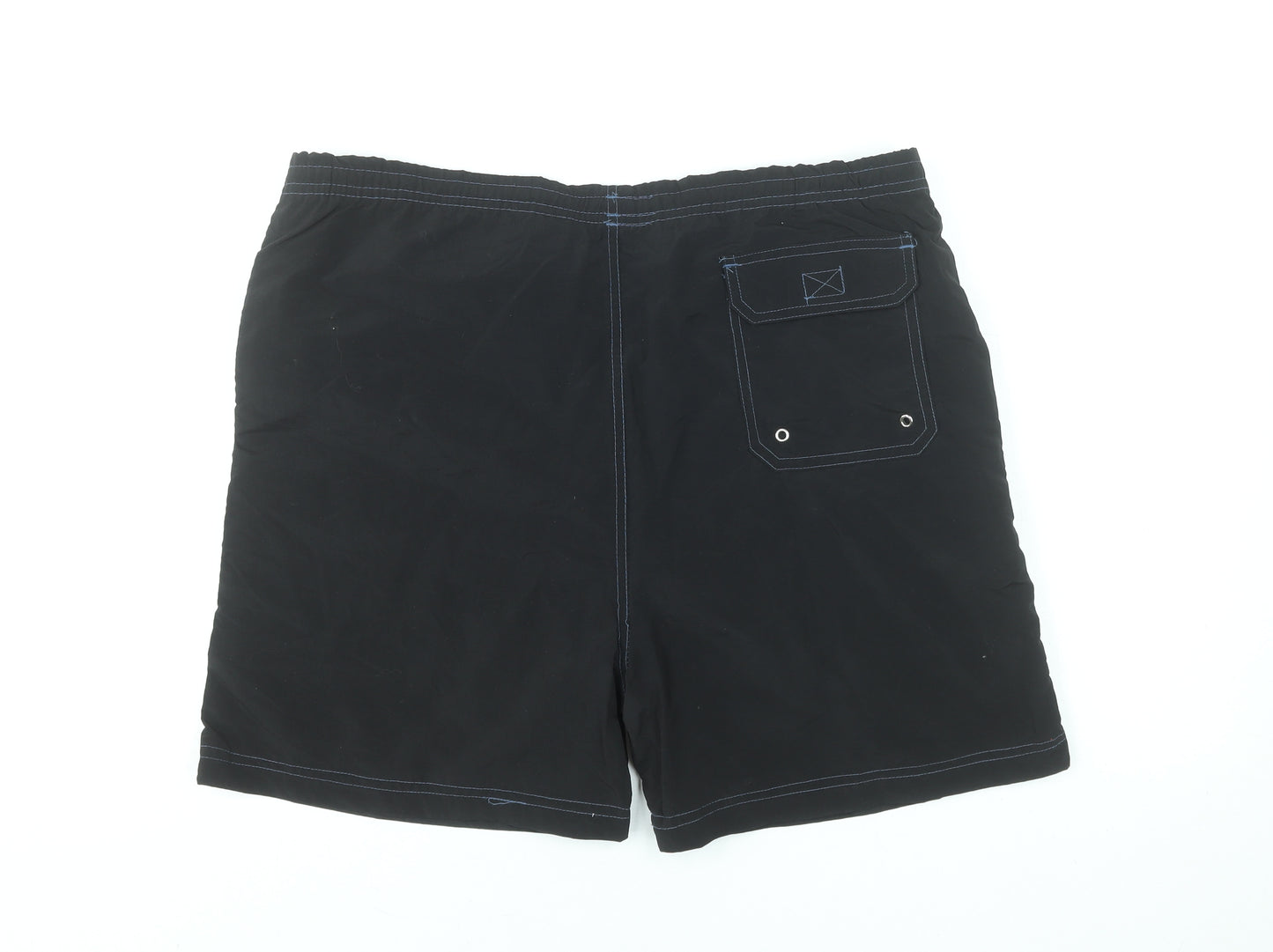 St. Bernard for Dunnes Stores Men's Black Medium Board Shorts Swimwear