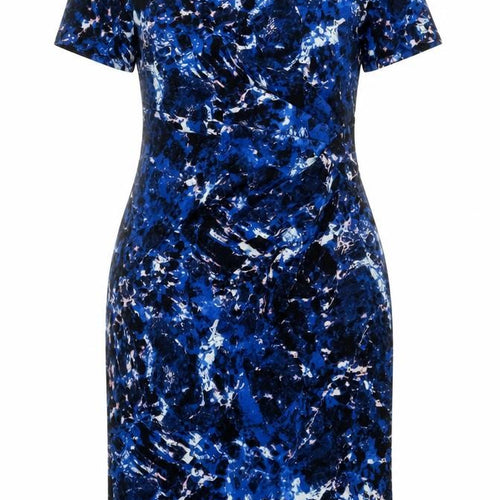Marks and Spencer Women’s Blue Ruched Sheath Dress Size 12