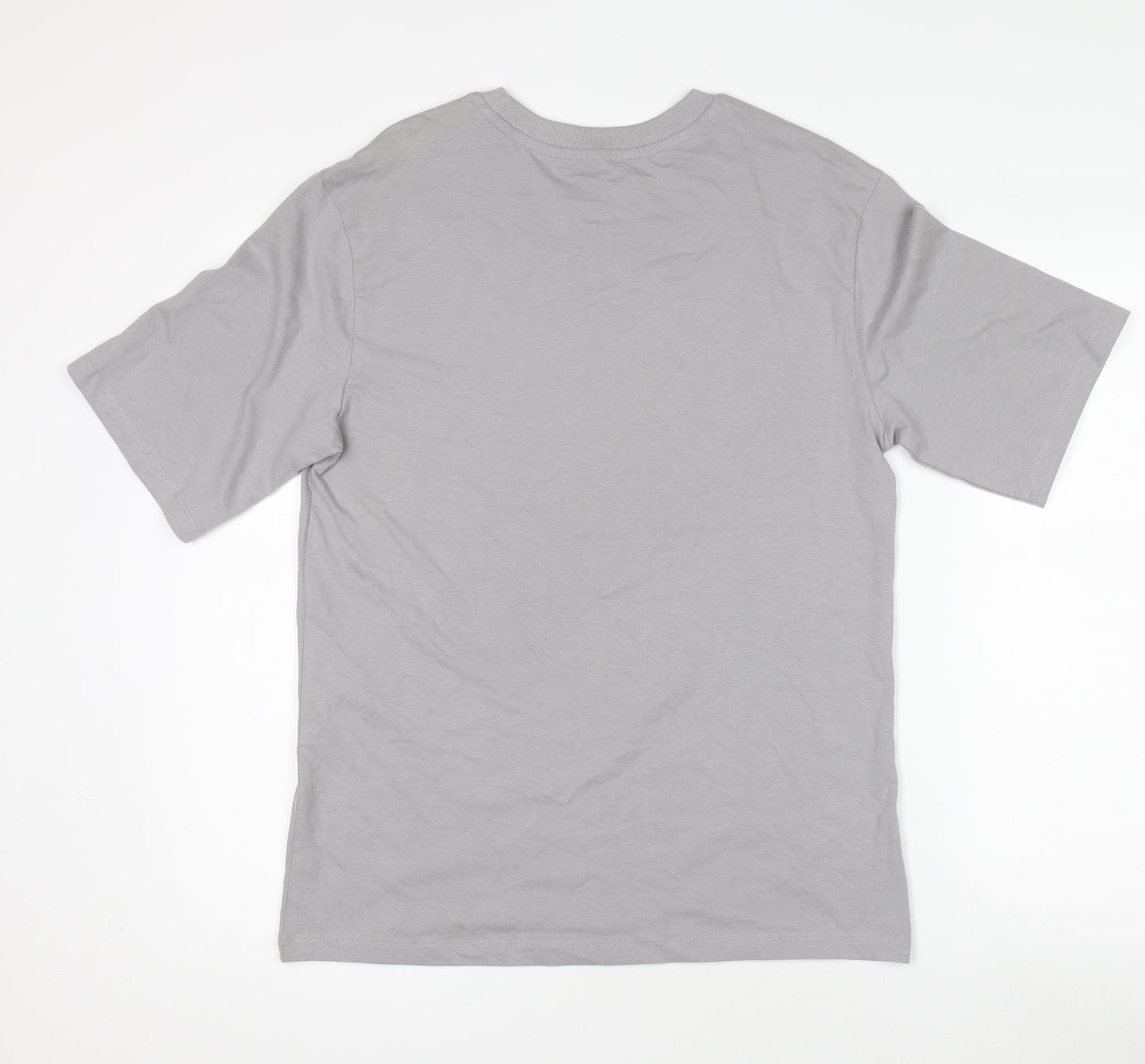 Anko Womens Grey Skull Graphic T-Shirt Size 8 Short Sleeve Cotton Top