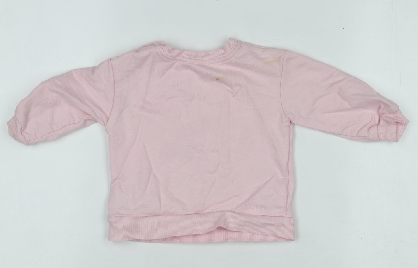 Dunnes Stores Pink Disney Bambi Pullover Jumper 6-9 Months Baby