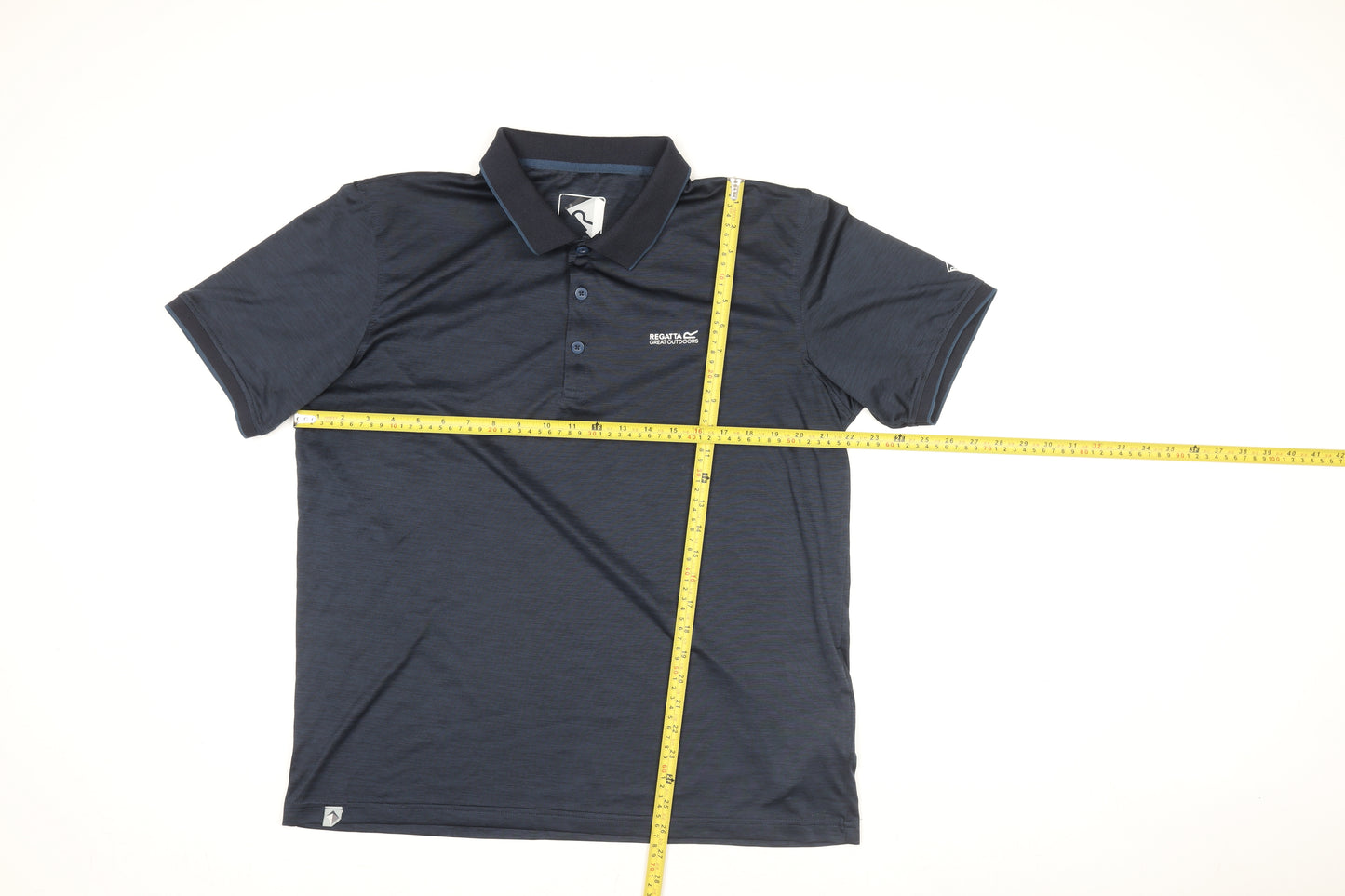 Regatta Great Outdoors Men's Blue XL Polo Shirt Quick Dry Activewear
