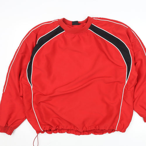 Finden Hales Women’s Red Crew Neck Sports Pullover Jumper Size S
