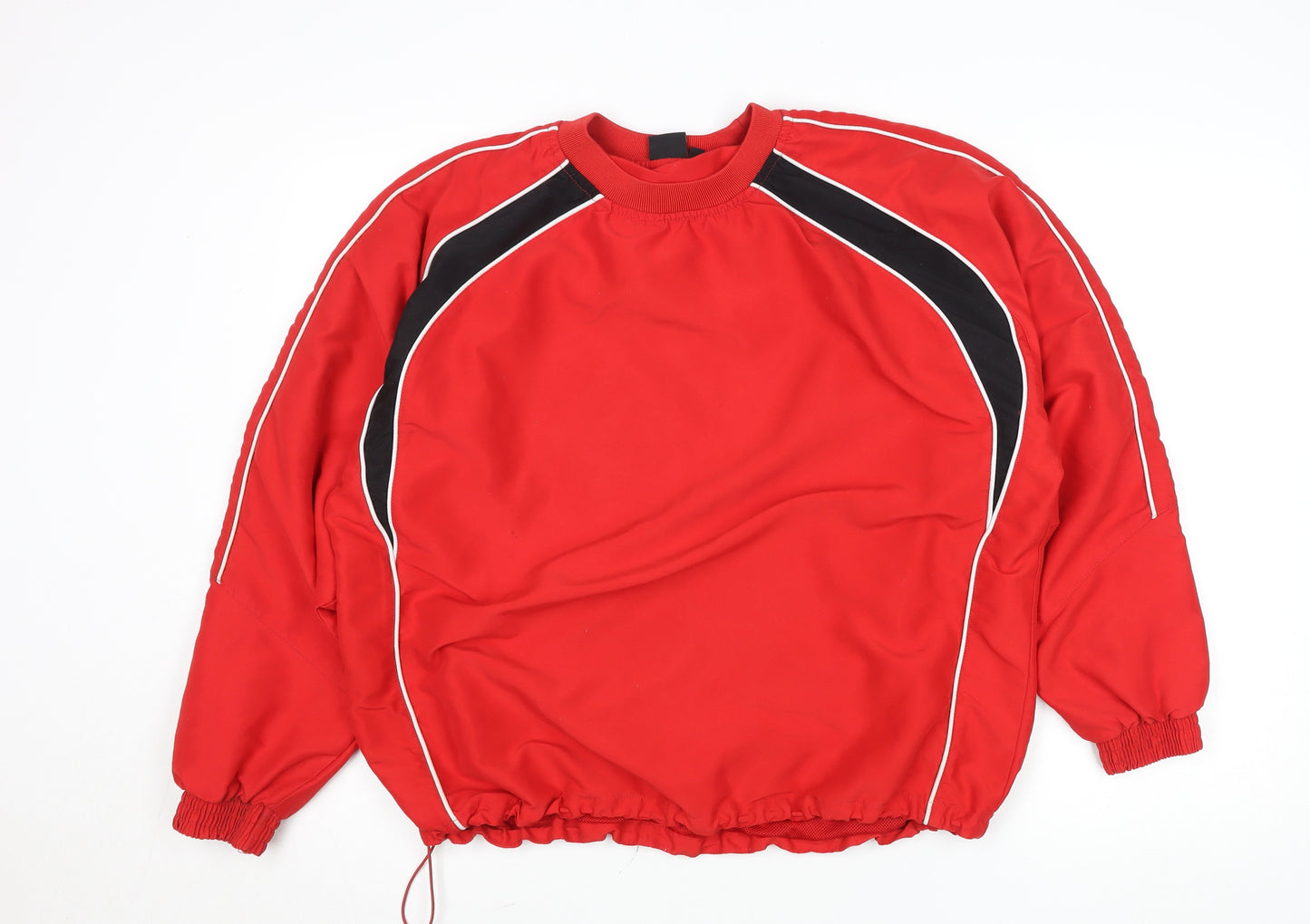 Finden Hales Women’s Red Crew Neck Sports Pullover Jumper Size S