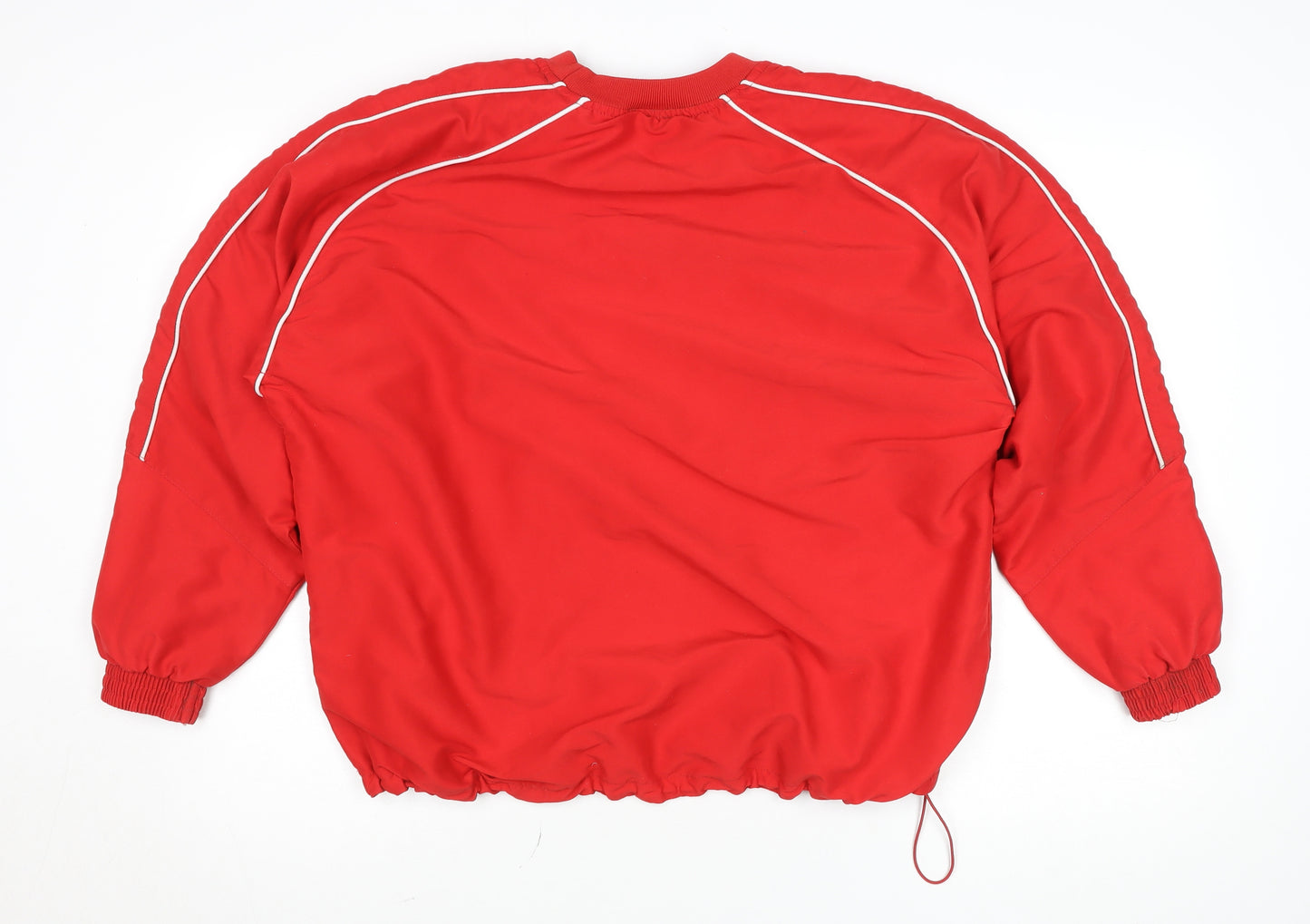 Finden Hales Women’s Red Crew Neck Sports Pullover Jumper Size S