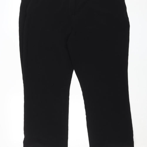 Principles Petite Women's Black Size 20 Straight Leg Dress Trousers