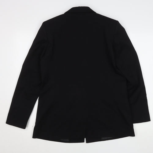 Exclusive by George Women's Black Blazer Jacket Size 12 Regular Fit
