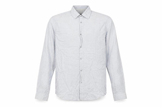 BOSS Mens Blue Regular Fit Cotton Check Long Sleeve Dress Shirt M