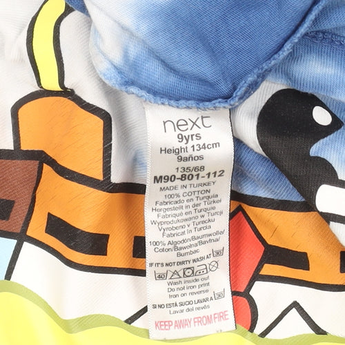 Next Boys Blue Tie-Dye SpongeBob SquarePants Graphic T-Shirt 9 Years