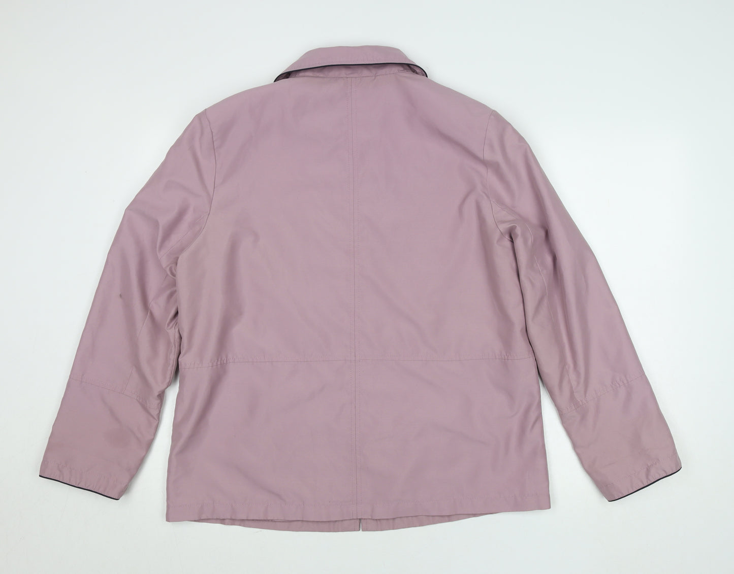 First Avenue Womens Pink Polyester Zip Jacket UK 16