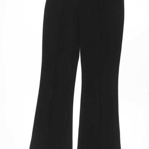 IVYI Womens Black Straight Leg Dress Pants Size S