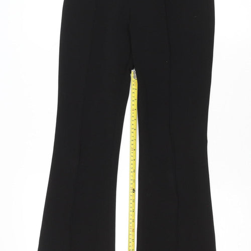 IVYI Womens Black Straight Leg Dress Pants Size S