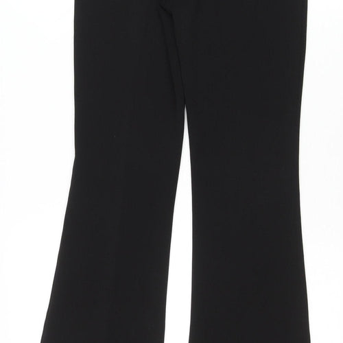 IVYI Womens Black Straight Leg Dress Pants Size S